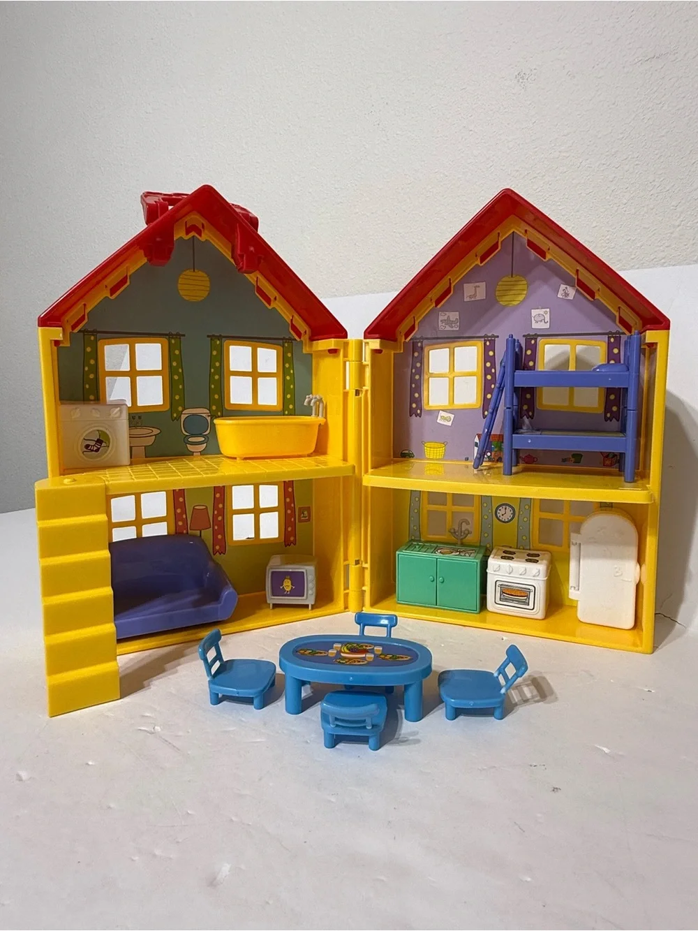 Peppa Pig Deluxe House Playset with Figures and Furniture Accessories Toy Set
